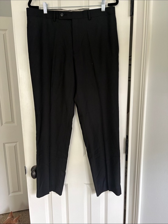 Calvin Klein Other - Calvin Klein Flat Front Men’s Classic Black Dress Pants